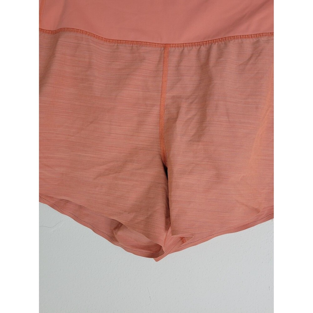 ATHLETA WOMEN SIZE L Coral Peach Active Shorts - Picture 4 of 10